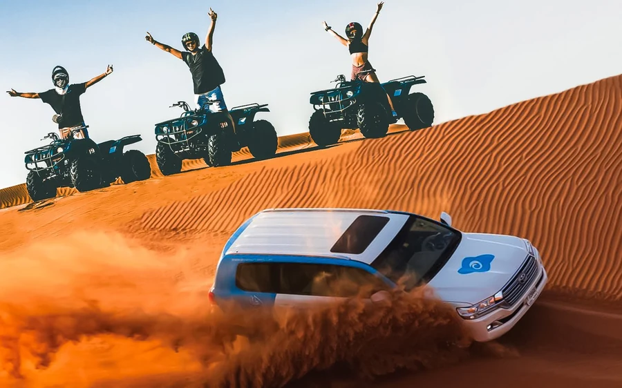 Dubai: Wüstensafari, Quad-Bike, Kamelritt & Al Khayma Camp
